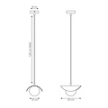 Emibig Emibig RITUAL 1 BLACK - Lampe suspendue moderne pour un éclairage élégant