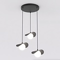 Emibig Emibig RITUAL 3 PREM BLACK - Modern pendant lamp for any space