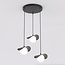 Emibig Emibig RITUAL 3 PREM BLACK - Lampe suspendue moderne pour tous les espaces
