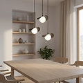 Emibig Emibig RITUAL 3 PREM BLACK - Moderne Pendelleuchte für jeden Raum