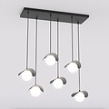 Emibig Emibig RITUAL 6 BLACK - Lampe suspendue moderne pour un éclairage stylé