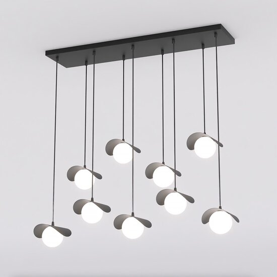 Emibig Emibig RITUAL 9 BLACK - Moderne Pendelleuchte für stilvolle Beleuchtung