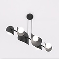 Emibig Emibig ELEMENTI 6 BLACK - Modern pendant lamp for stylish lighting