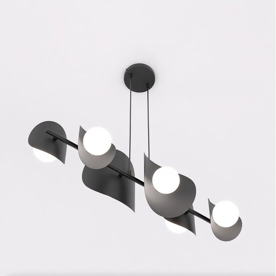 Emibig Emibig ELEMENTI 6 BLACK - Lámpara colgante moderna para una iluminación elegante