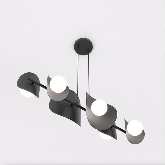 Emibig Emibig ELEMENTI 6 BLACK - Moderne Pendelleuchte für stilvolle Beleuchtung