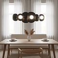 Emibig Emibig ELEMENTI 6 BLACK - Moderne hanglamp voor sfeervolle verlichting
