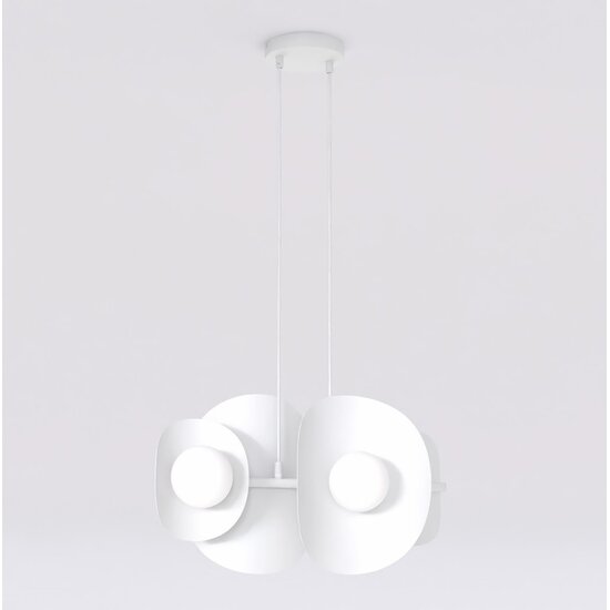 Emibig Emibig ELEMENTI 4 WHITE - Lampe suspendue moderne pour un éclairage élégant