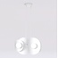 Emibig Emibig ELEMENTI 4 WHITE - Modern pendant lamp for stylish lighting