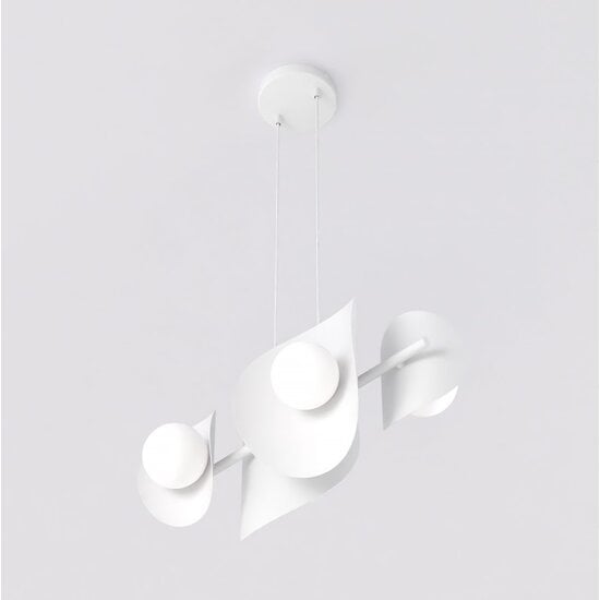 Emibig Emibig ELEMENTI 4 WHITE - Moderne hanglamp voor sfeervolle verlichting