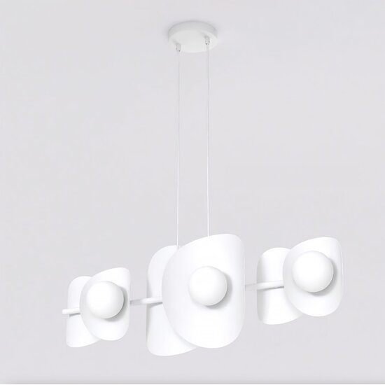 Emibig Emibig ELEMENTI 6 WHITE - Modern pendant lamp for stylish lighting