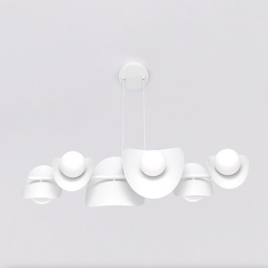 Emibig Emibig ELEMENTI 6 WHITE - Modern pendant lamp for stylish lighting