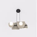 Emibig Emibig ELEMENTI 4 BL MOKKA - Moderne Pendelleuchte für jeden Raum