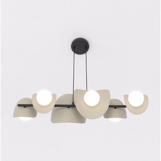 Emibig Emibig ELEMENTI 6 BL MOKKA - Moderne hanglamp voor sfeervolle verlichting