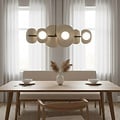 Emibig Emibig ELEMENTI 6 BL MOKKA - Moderne Pendelleuchte für stilvolle Beleuchtung