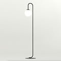 Emibig Emibig FLOR LP1 BLACK - Minimalistische Stehlampe für jeden Raum
