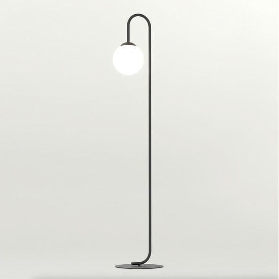 Emibig Emibig FLOR LP1 BLACK - Minimalistische vloerlamp voor elke ruimte