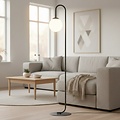 Emibig Emibig FLOR LP1 BLACK - Lampe sur pied minimaliste pour tous les espaces