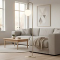 Emibig Emibig FLOR LP1 MOKKA - Minimalist floor lamp for any space