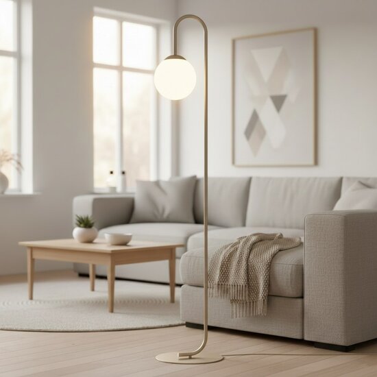 Emibig Emibig FLOR LP1 MOKKA - Minimalist floor lamp for any space