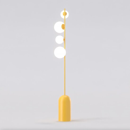 Emibig Emibig ETNO LP4 ORANGE - Lámpara de pie minimalista para cualquier espacio