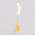 Emibig Emibig ETNO LP4 ORANGE - Minimalistische Stehlampe für jeden Raum