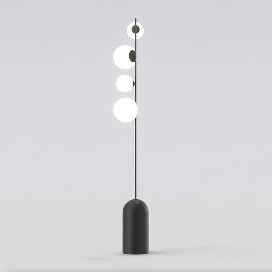 Emibig Emibig ETNO LP4 BLACK - Minimalist floor lamp for any space