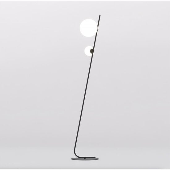 Emibig Emibig TATU LP2 BLACK - Lámpara de pie minimalista para cualquier espacio