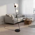 Emibig Emibig TATU LP2 BLACK - Minimalistische vloerlamp voor elke ruimte