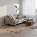 Emibig Emibig TATU LP2 MOKKA - Minimalistische Stehlampe für jeden Raum