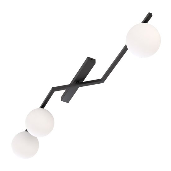 Emibig Emibig NATON 3 BL OPAL - Plafonnier moderne pour un éclairage stylé