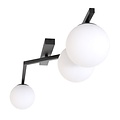Emibig Emibig NATON 3 BL OPAL - Moderne plafondlamp voor sfeervolle verlichting