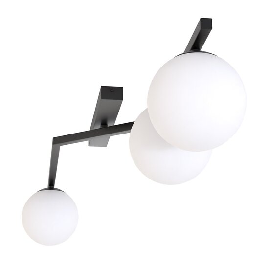 Emibig Emibig NATON 3 BL OPAL - Plafonnier moderne pour un éclairage stylé