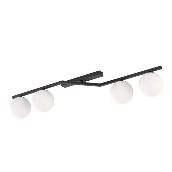 Emibig Emibig NATON 4 BL OPAL - Lámpara de techo moderna para una iluminación elegante