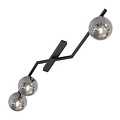 Emibig Emibig NATON 3 BL GRAFIT - Moderne plafondlamp voor sfeervolle verlichting