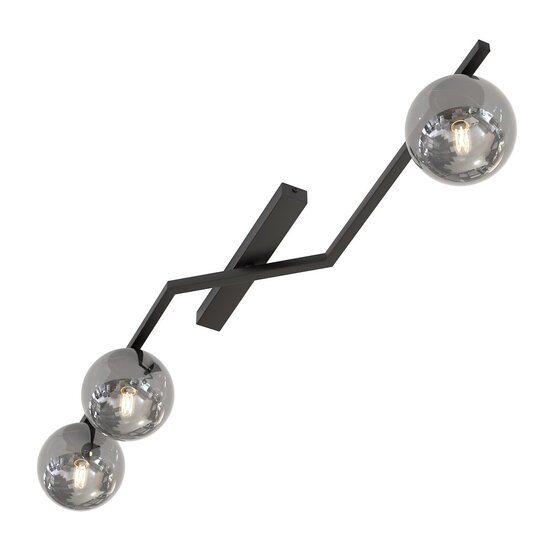 Emibig Emibig NATON 3 BL GRAFIT - Modern ceiling lamp for stylish lighting