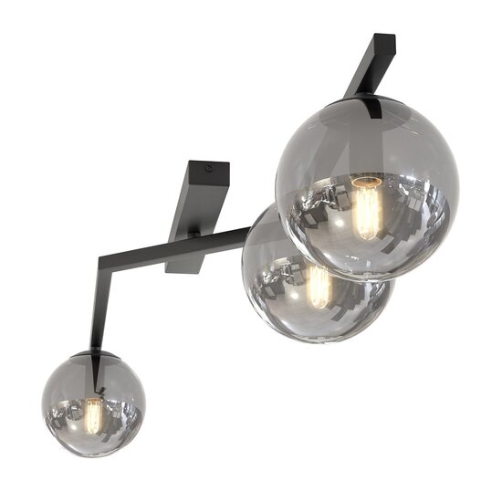 Emibig Emibig NATON 3 BL GRAFIT - Lámpara de techo moderna para una iluminación elegante
