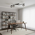 Emibig Emibig NATON 3 BL GRAFIT - Moderne plafondlamp voor sfeervolle verlichting