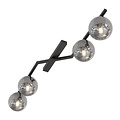 Emibig Emibig NATON 4 BL GRAFIT - Moderne plafondlamp voor sfeervolle verlichting