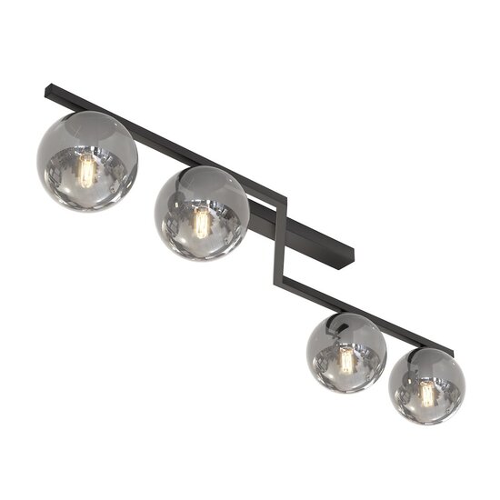 Emibig Emibig NATON 4 BL GRAFIT - Lámpara de techo moderna para una iluminación elegante