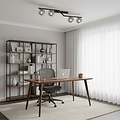 Emibig Emibig NATON 4 BL GRAFIT - Lámpara de techo moderna para una iluminación elegante