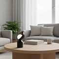 Emibig Emibig BOTO LN1 BLACK - Lámpara de mesa escandinava elegante para cualquier espacio