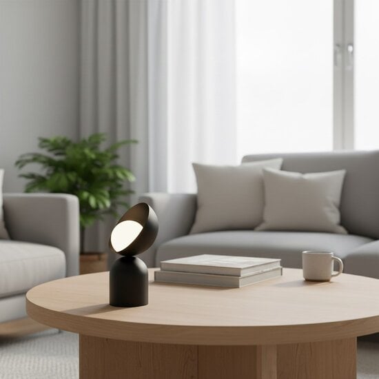 Emibig Emibig BOTO LN1 BLACK - Stylish Scandinavian table lamp for any space