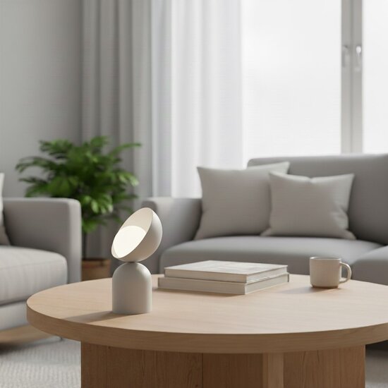 Emibig Emibig BOTO LN1 WHITE - Lampe de table élégante pour tous les espaces