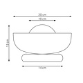 Emibig Emibig OZZY K1 BLACK - Minimalist wall lamp for any space