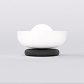 Emibig Emibig OZZY LN1 BL WHITE - Minimalistische Tischlampe für jeden Raum