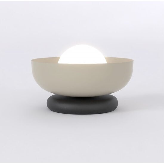Emibig Emibig OZZY LN1 BL MOKKA - Minimalistische Tischlampe für jeden Raum
