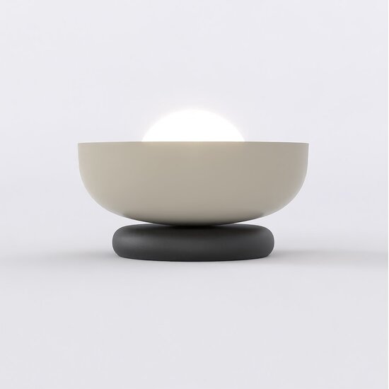 Emibig Emibig OZZY LN1 BL MOKKA - Lámpara de mesa minimalista para cualquier espacio