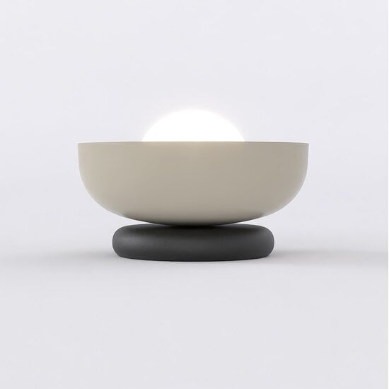Emibig Emibig OZZY LN1 BL MOKKA - Minimalistische Tischlampe für jeden Raum