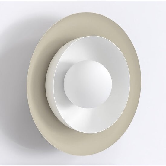 Emibig Emibig POPPI K1 MO WHITE - Elegante Wandlampe für stilvolle Beleuchtung