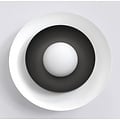 Emibig Emibig POPPI K1 WH BLACK - Elegant wall lamp for atmospheric lighting